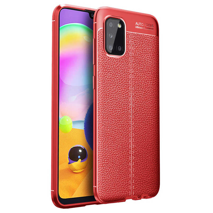 Galaxy A02S Kılıf Zore Niss Silikon Kapak Lacivert