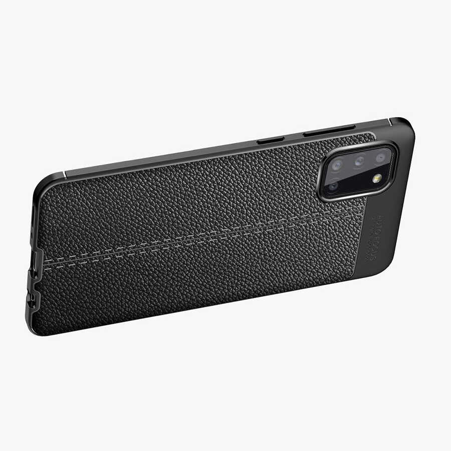 Galaxy A02S Kılıf Zore Niss Silikon Kapak Kırmızı