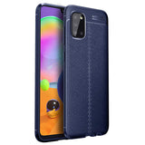 Galaxy A02S Kılıf Zore Niss Silikon Kapak Lacivert