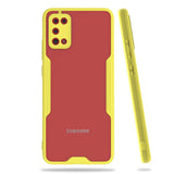 Galaxy A02S Kılıf Zore Parfe Kapak Mavi