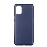 Galaxy A02S Kılıf Zore Premier Silikon Kapak Lacivert
