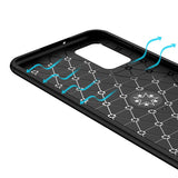 Galaxy A02S Kılıf Zore Ravel Silikon Kapak Kırmızı