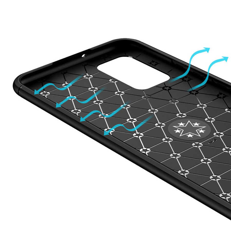 Galaxy A02S Kılıf Zore Ravel Silikon Kapak Kırmızı