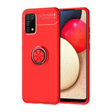 Galaxy A02S Kılıf Zore Ravel Silikon Kapak Kırmızı