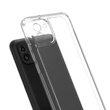 Galaxy A03 Kılıf Zore 2mm Anti Shock Silikon Renksiz