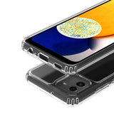 Galaxy A03 Kılıf Zore 2mm Anti Shock Silikon Renksiz