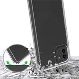 Galaxy A03 Kılıf Zore 2mm Anti Shock Silikon Renksiz