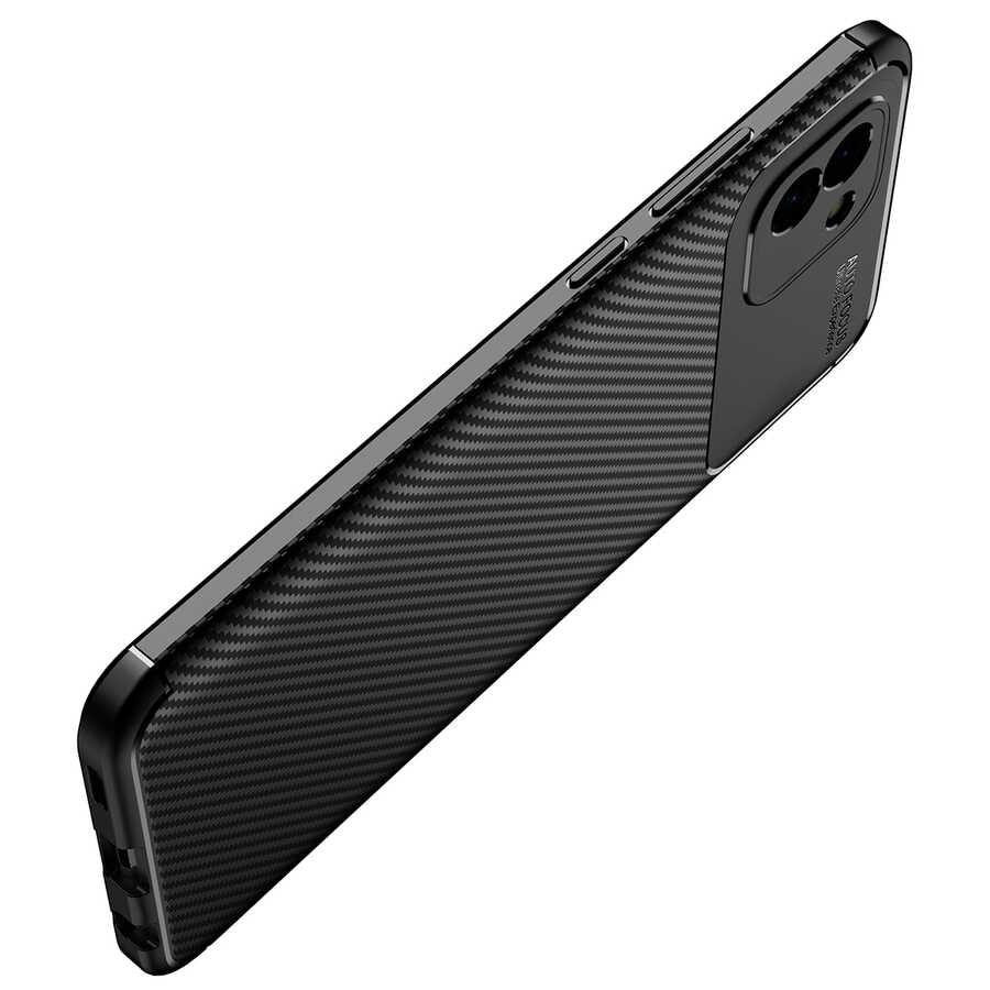 Galaxy A03 Kılıf Zore Negro Silikon Kapak Siyah