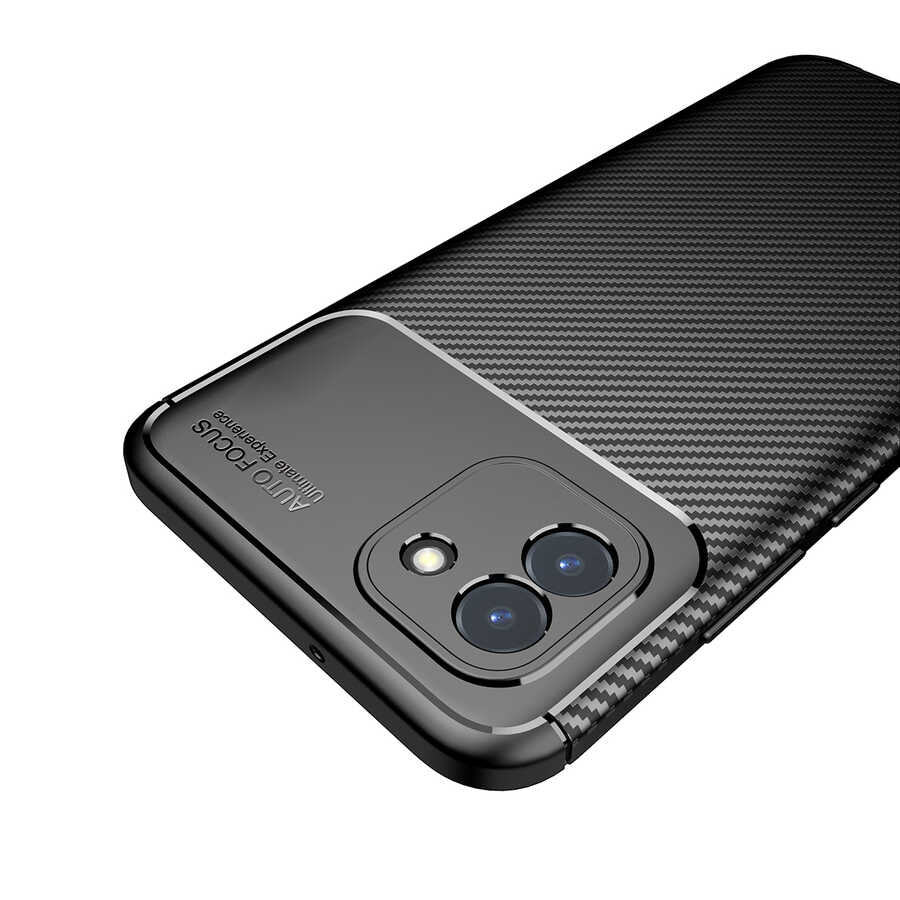 Galaxy A03 Kılıf Zore Negro Silikon Kapak Siyah