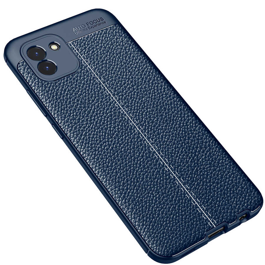 Galaxy A03 Kılıf Zore Niss Silikon Kapak Siyah