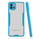 Galaxy A03 Kılıf Zore Parfe Kapak Mavi