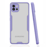 Galaxy A03 Kılıf Zore Parfe Kapak Lila