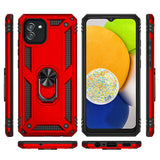 Galaxy A03 Kılıf Zore Vega Kapak Kırmızı