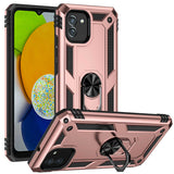 Galaxy A03 Kılıf Zore Vega Kapak Rose Gold