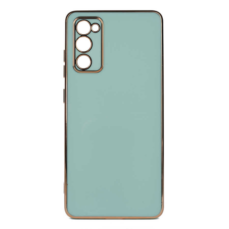 Galaxy A03S Kılıf Zore Bark Kapak Açık Yeşil