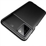 Galaxy A03S Kılıf Zore Negro Silikon Kapak Siyah