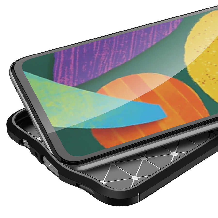 Galaxy A03S Kılıf Zore Niss Silikon Kapak Kırmızı