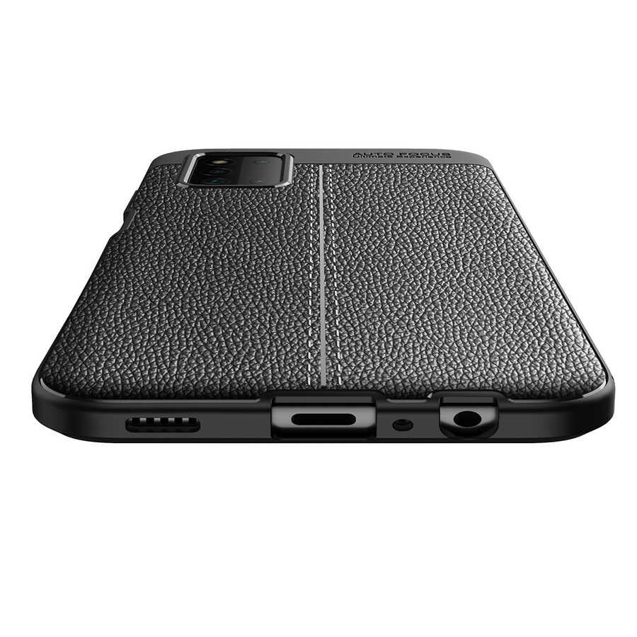 Galaxy A03S Kılıf Zore Niss Silikon Kapak Lacivert