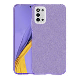 Galaxy A03S Kılıf Zore Shining Silikon Mor