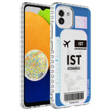 Galaxy A04 Kılıf Airbag Kenarlı Renkli Desenli Silikon Zore Elegans Kapak NO7