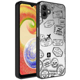 Galaxy A04 Kılıf Aynalı Desenli Kamera Korumalı Parlak Zore Mirror Kapak Seyahat