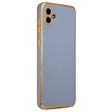 Galaxy A04 Kılıf Zore Bark Kapak Mavi