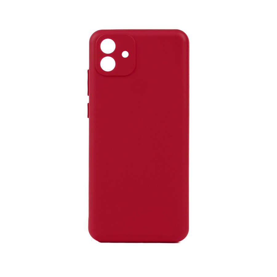 Galaxy A04 Kılıf Zore Biye Silikon Kırmızı