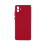 Galaxy A04 Kılıf Zore Biye Silikon Kırmızı