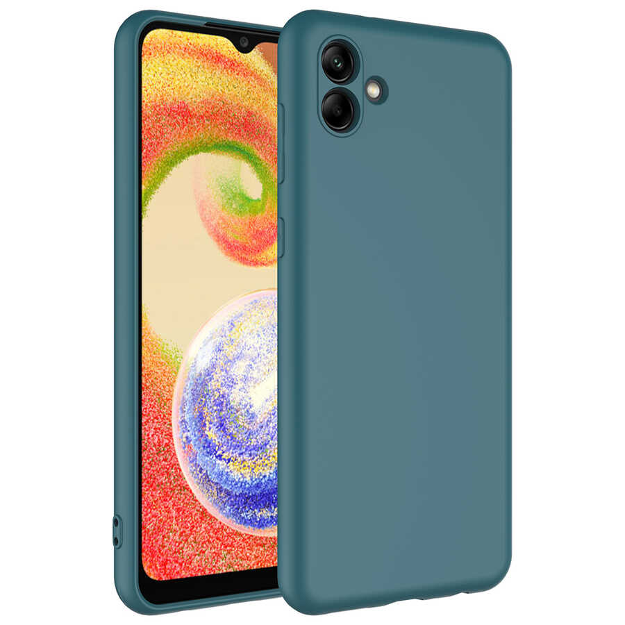 Galaxy A04 Kılıf Zore Mara Lansman Kapak Lacivert