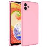 Galaxy A04 Kılıf Zore Mara Lansman Kapak Pembe Açık