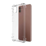 Galaxy A04 Kılıf Zore Nitro Anti Shock Silikon Renksiz