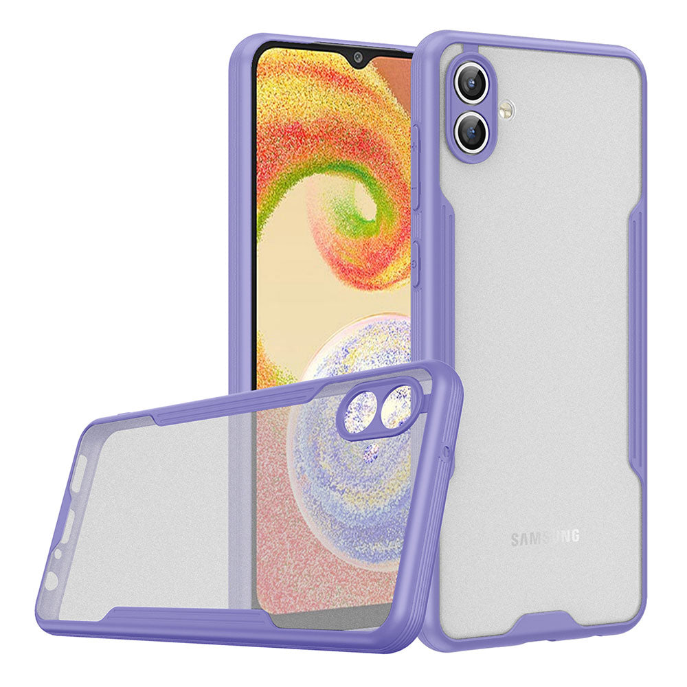 Galaxy A04 Kılıf Zore Parfe Kapak Siyah