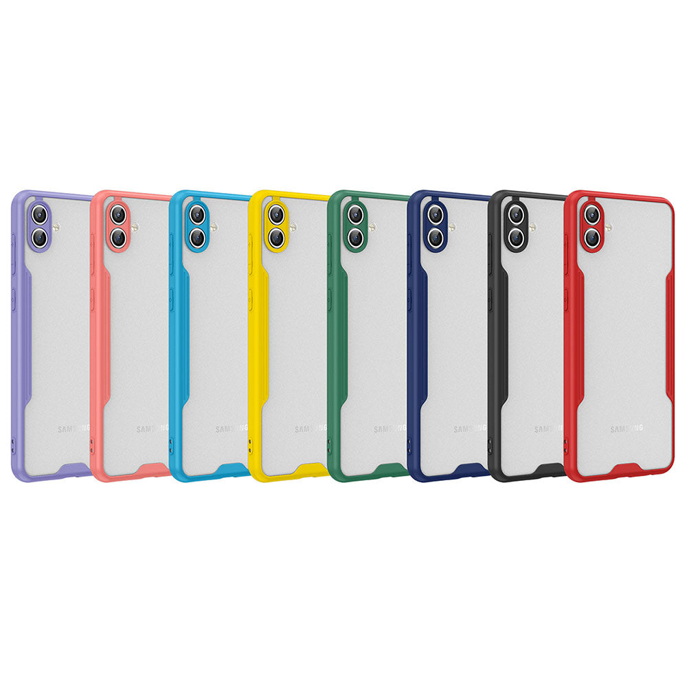 Galaxy A04 Kılıf Zore Parfe Kapak Lacivert