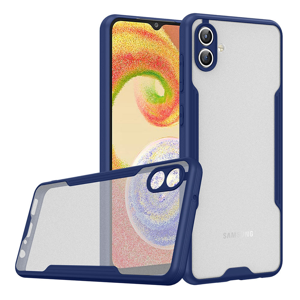 Galaxy A04 Kılıf Zore Parfe Kapak Lacivert