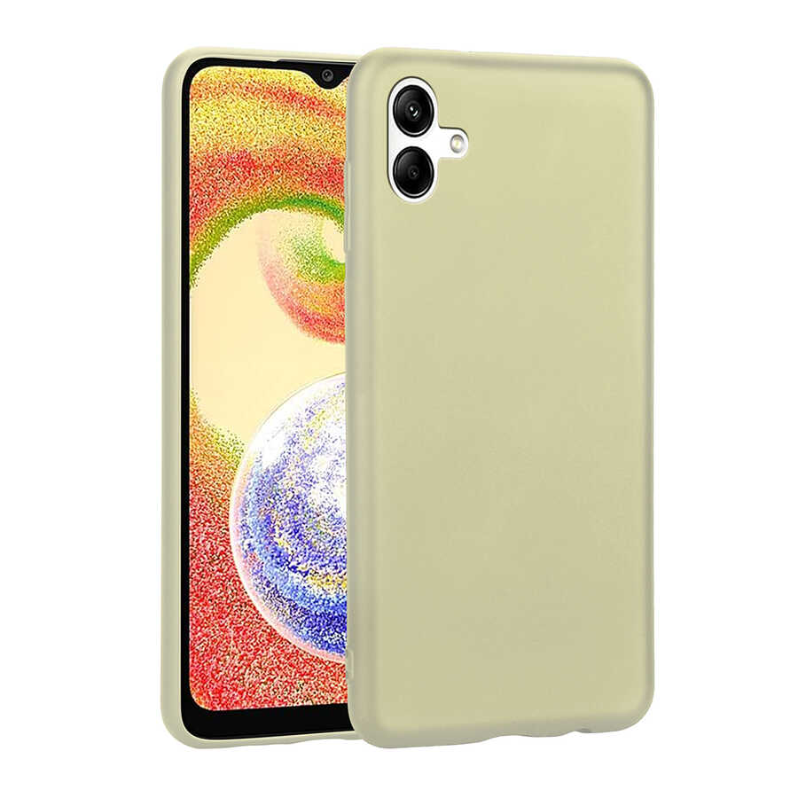 Galaxy A04 Kılıf Zore Premier Silikon Kapak Saks Mavi