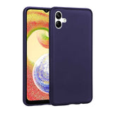 Galaxy A04 Kılıf Zore Premier Silikon Kapak Lacivert