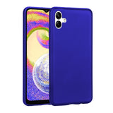 Galaxy A04 Kılıf Zore Premier Silikon Kapak Saks Mavi