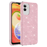 Galaxy A04 Kılıf Zore Shining Silikon Pembe