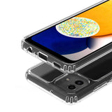 Galaxy A04E Kılıf Zore 2mm Anti Shock Silikon Renksiz
