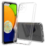 Galaxy A04E Kılıf Zore 2mm Anti Shock Silikon Renksiz