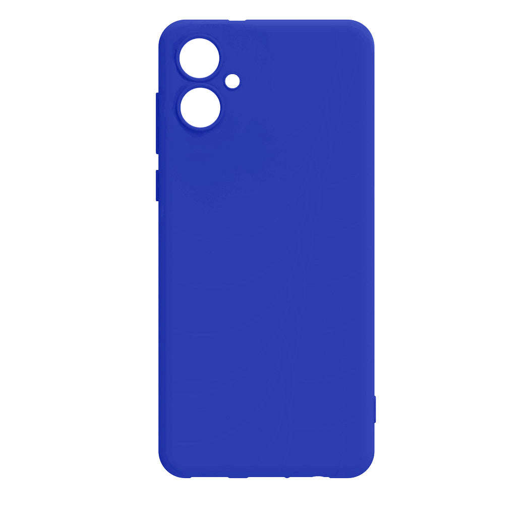 Galaxy A04E Kılıf Zore Biye Silikon Mavi
