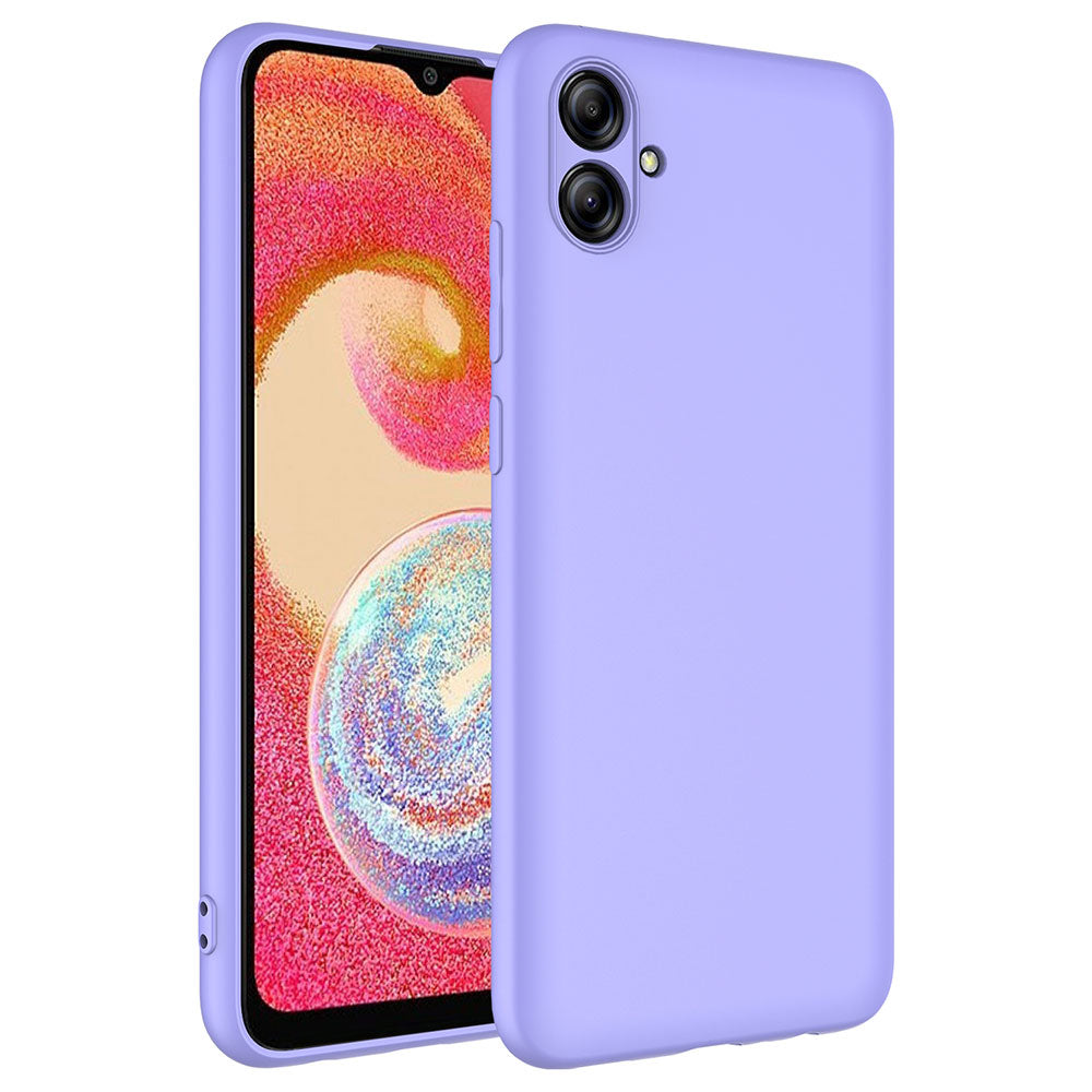 Galaxy A04E Kılıf Zore Mara Lansman Kapak Koyu Mor