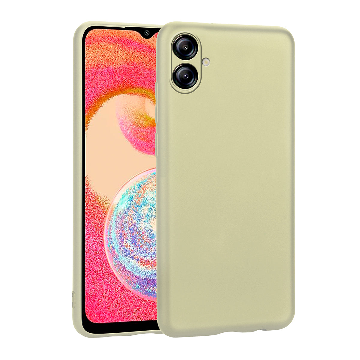 Galaxy A04E Kılıf Zore Premier Silikon Kapak Rose Gold