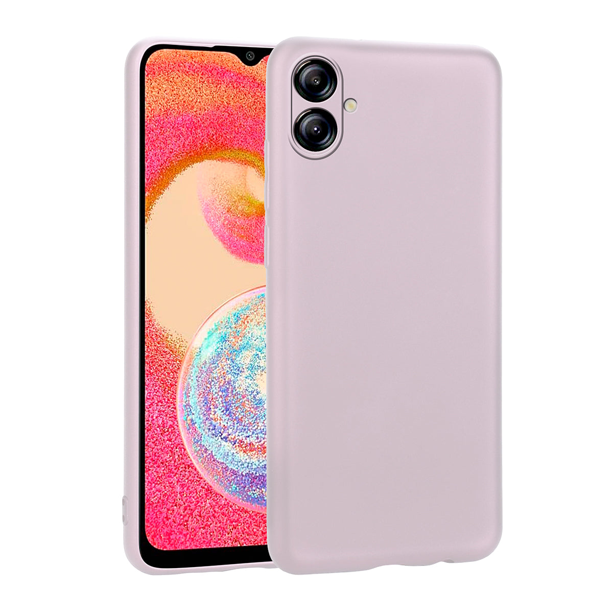 Galaxy A04E Kılıf Zore Premier Silikon Kapak Rose Gold