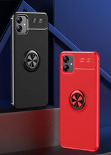 Galaxy A04E Kılıf Zore Ravel Silikon Kapak Siyah