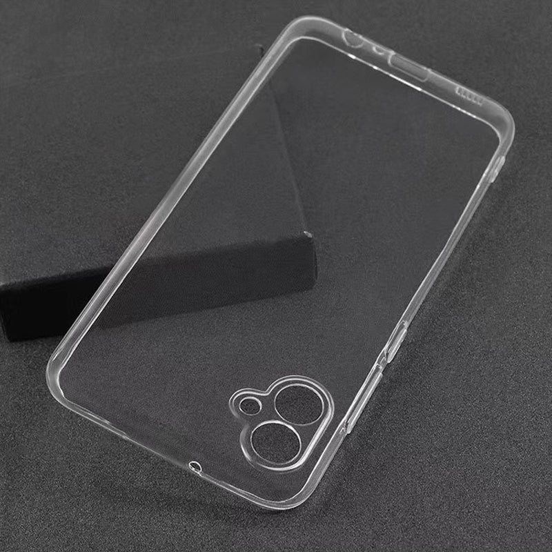 Galaxy A04E Kılıf Zore Süper Silikon Kapak Renksiz