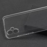 Galaxy A04E Kılıf Zore Süper Silikon Kapak Renksiz