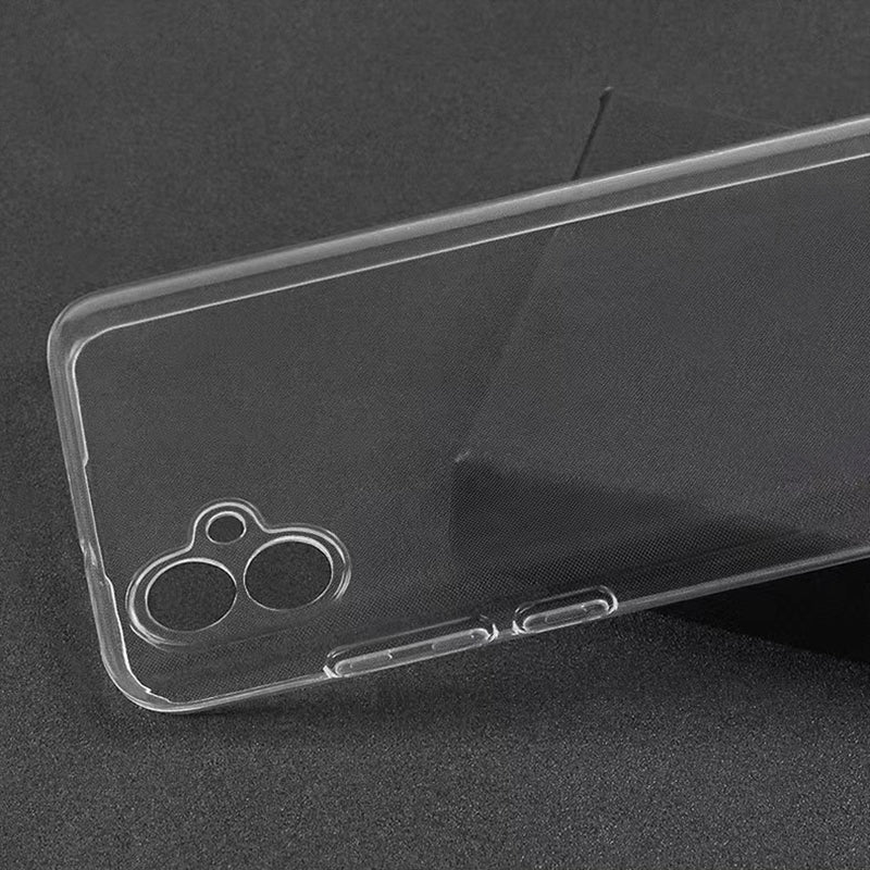 Galaxy A04E Kılıf Zore Süper Silikon Kapak Renksiz