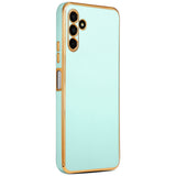 Galaxy A04S Kılıf Zore Bark Kapak Mavi Açık
