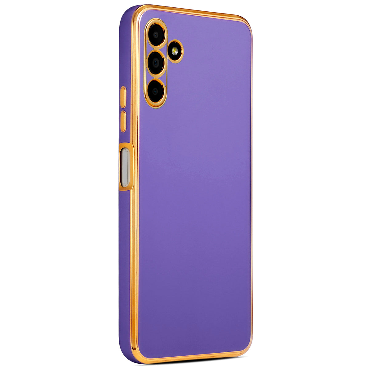 Galaxy A04S Kılıf Zore Bark Kapak Derin Mor